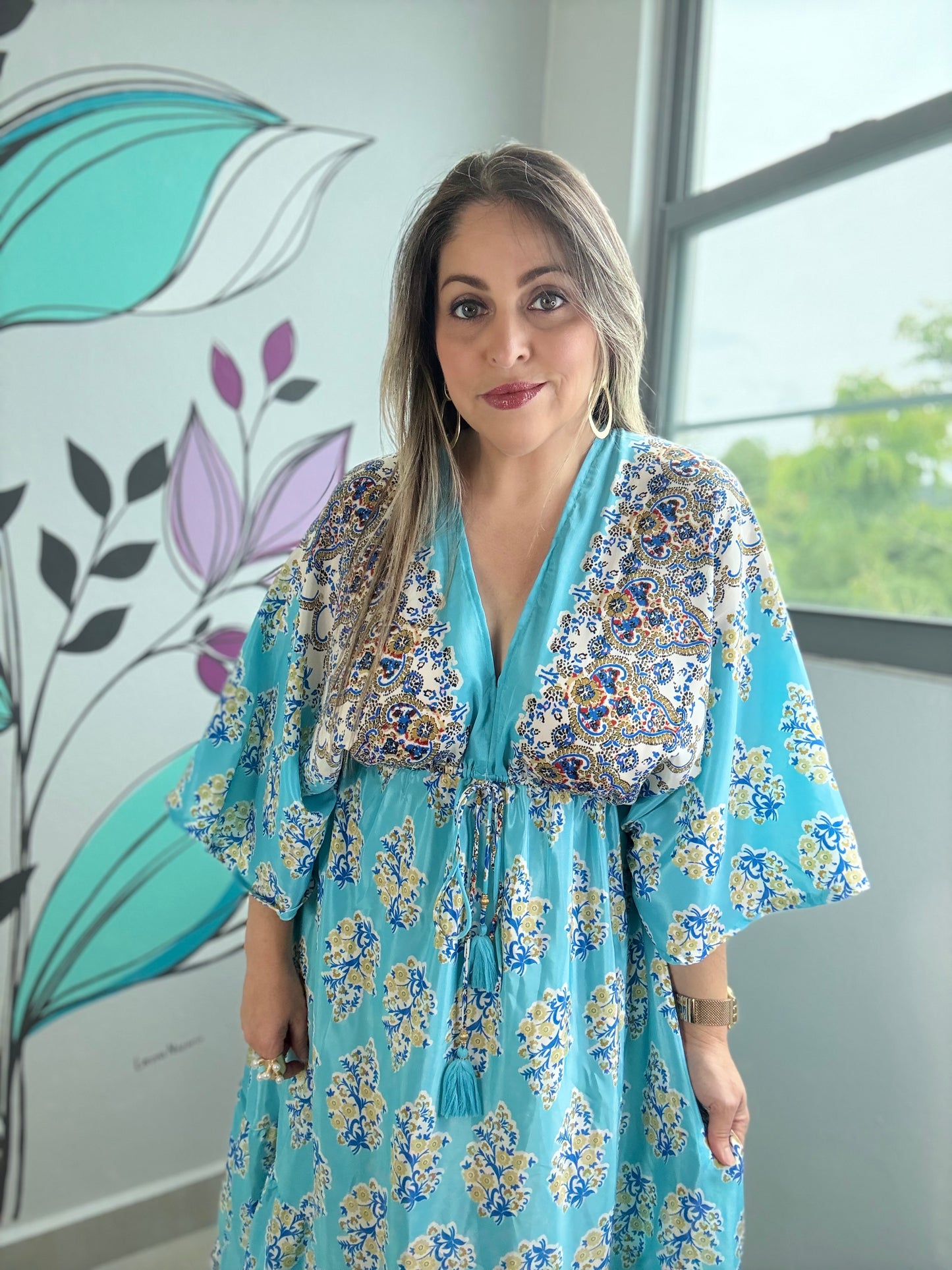 One Size Boho Maxi Dress
