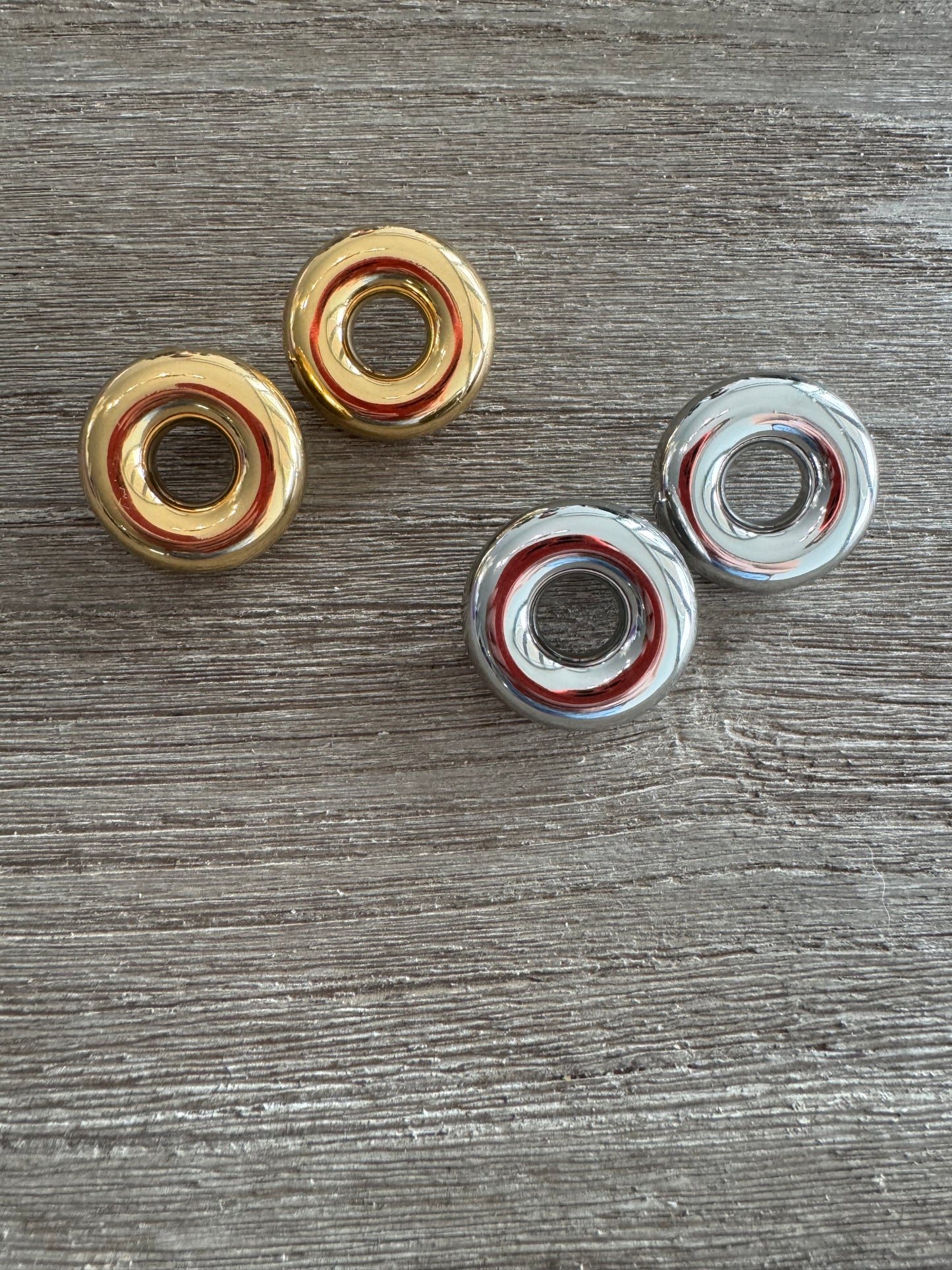 O Ring SS Earrings (Pick Color)