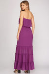 Strapless Maxi Dress