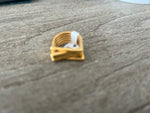 5 Layers Irregular Lines Ring
