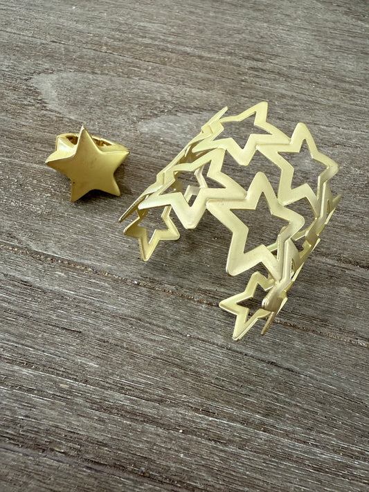 Star Cuff Bracelet