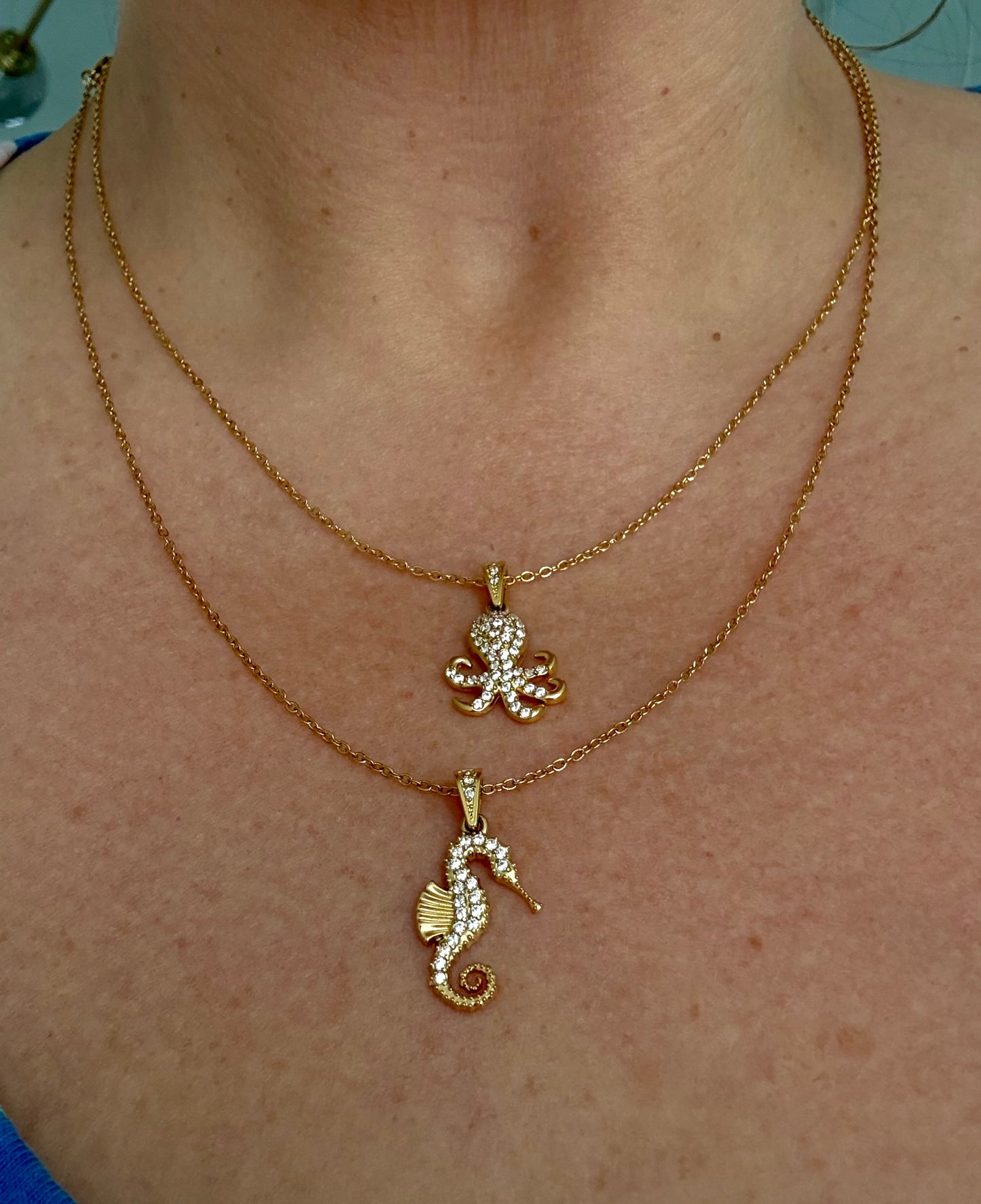 Octopus Stainless Steel Necklace