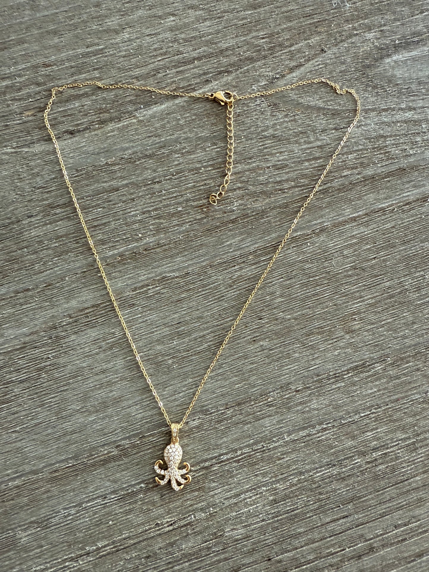 Octopus Stainless Steel Necklace