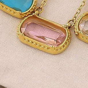 Cristal Necklace (Pick Color)