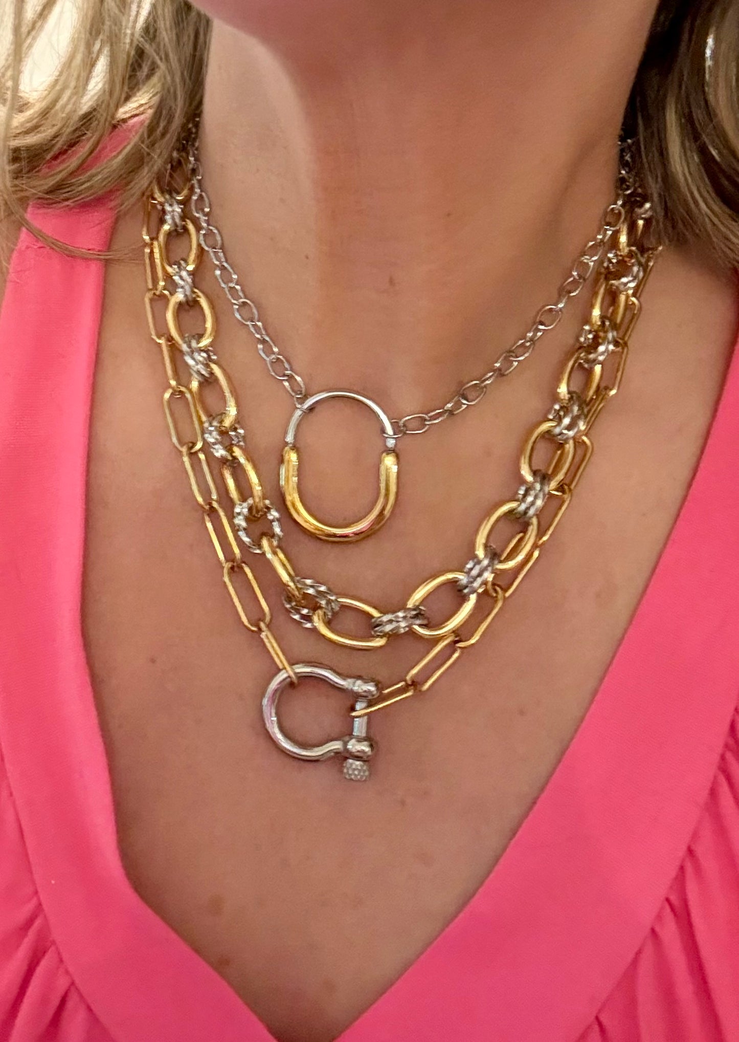 Horseshoe Statement Necklace