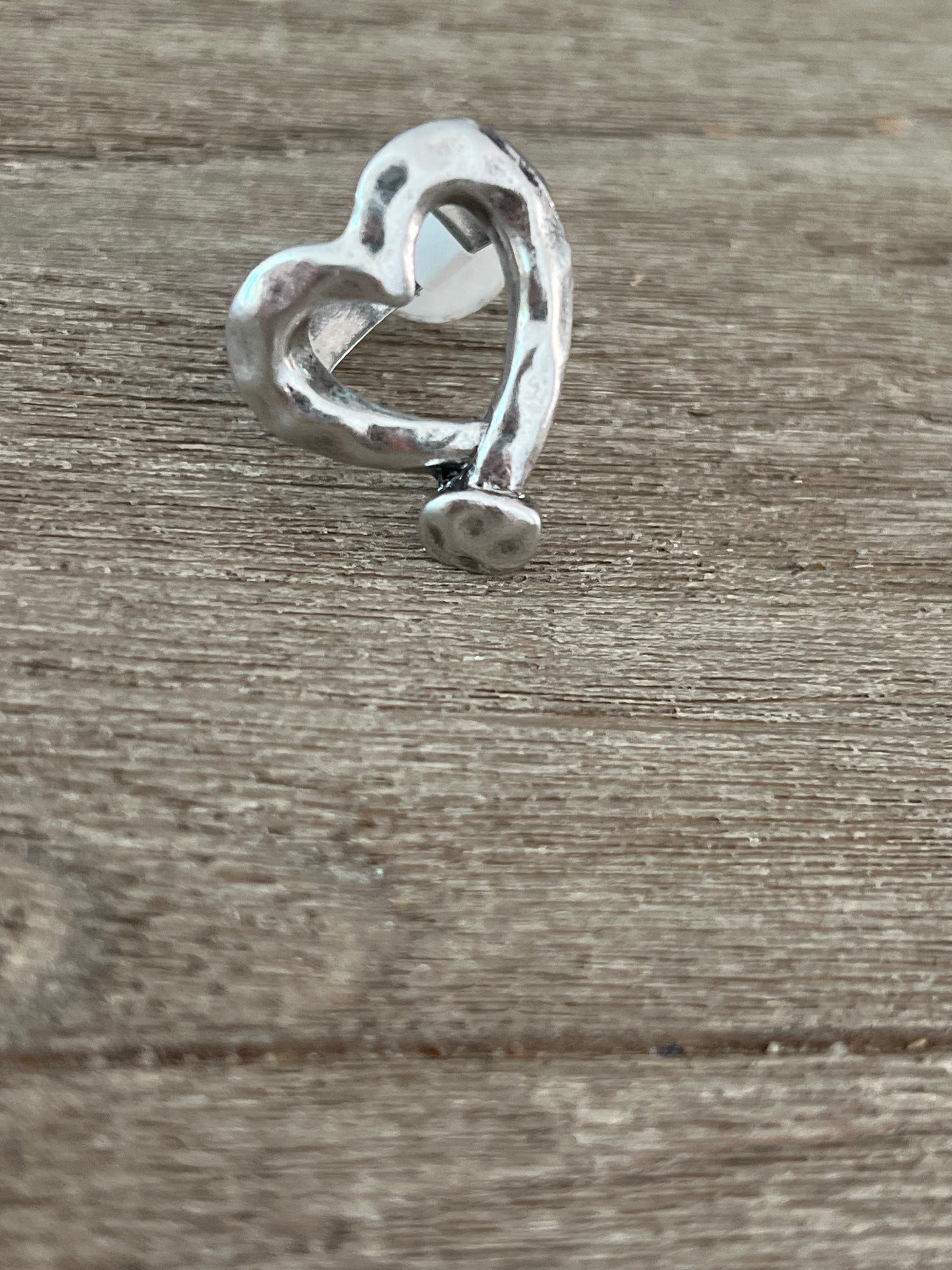 Heart Silver Turkish Ring