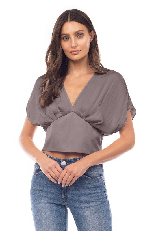 Pleat Detail Top (Pick Color)