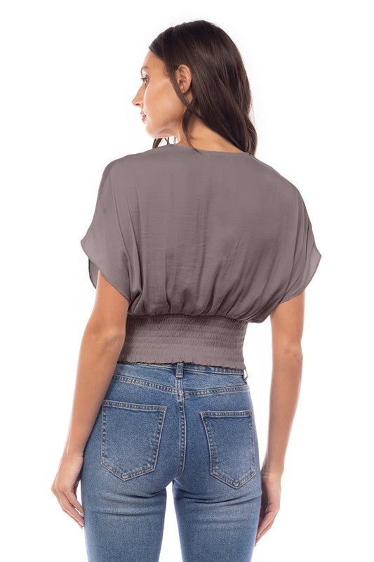 Pleat Detail Top (Pick Color)