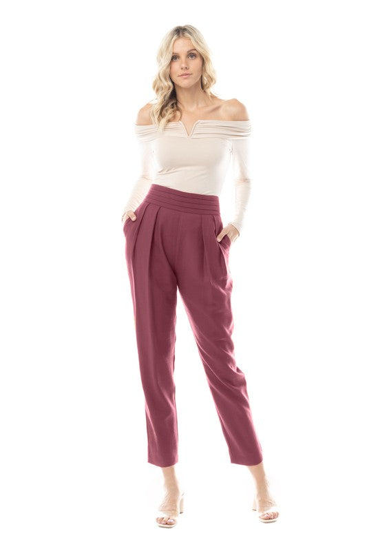 Waist Detail Trousers