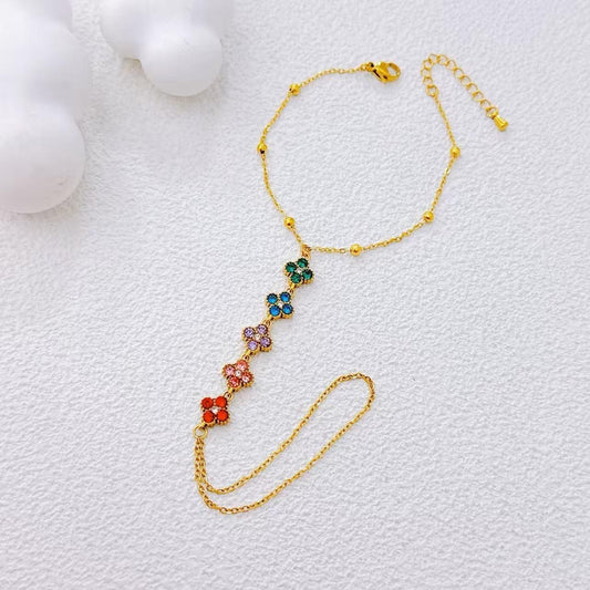 Multicolor Ring Bracelet