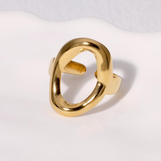 Open Oval Ring