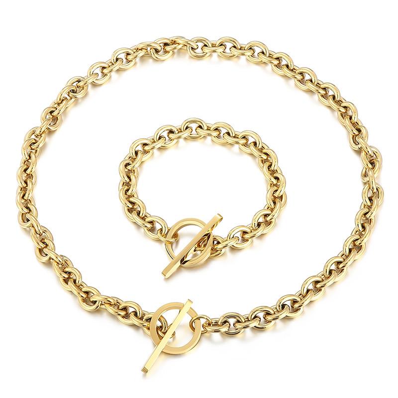 Chunky Necklace & Bracelet Set