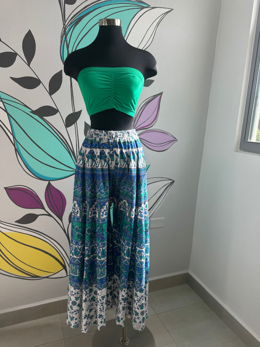Green & Blue Palazzo