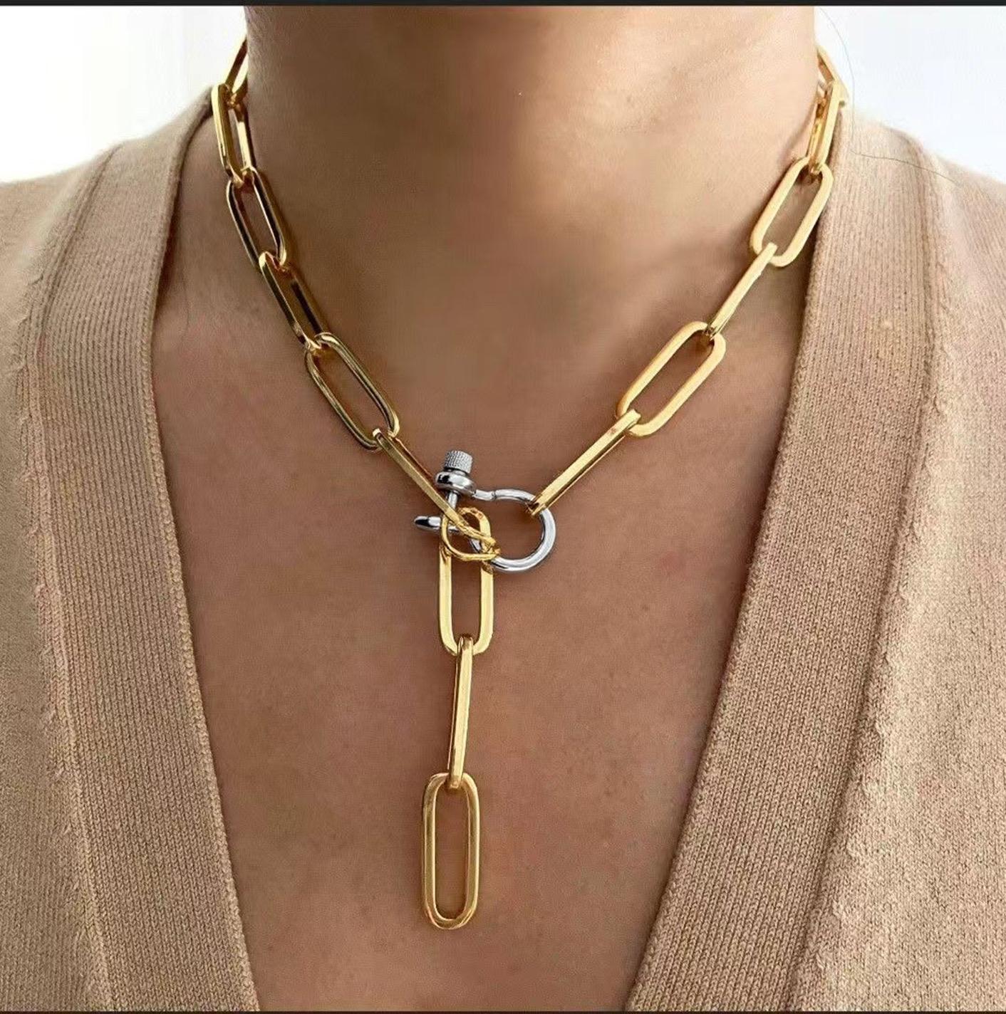 Horseshoe Statement Necklace