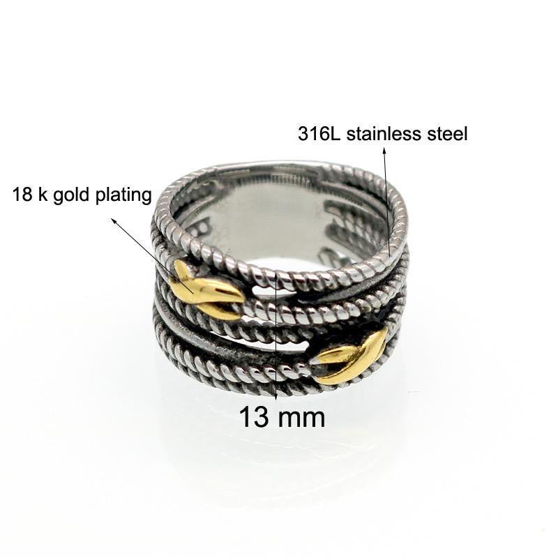DY Inspired Chunk Ring