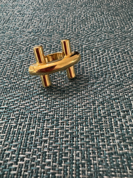 Designer Inspired SS Ring