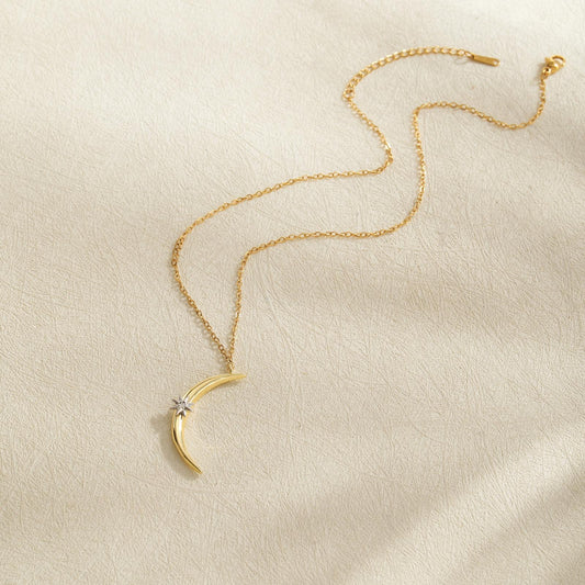 Moon Star Necklace