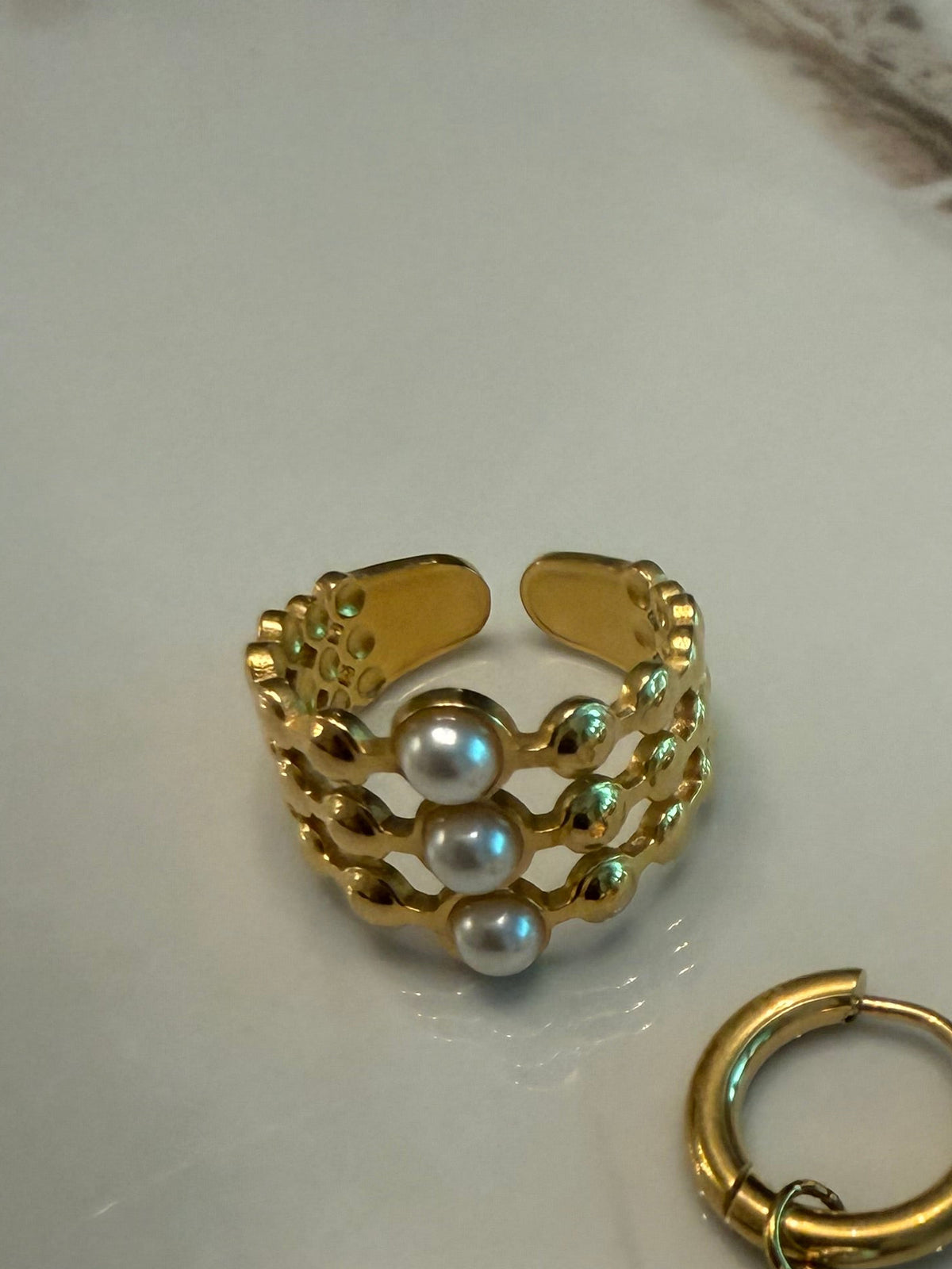 3 Pearls Ring