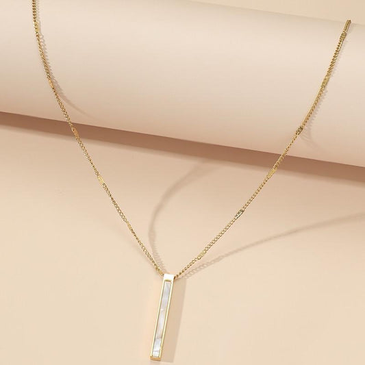 Nacar Bar Necklace
