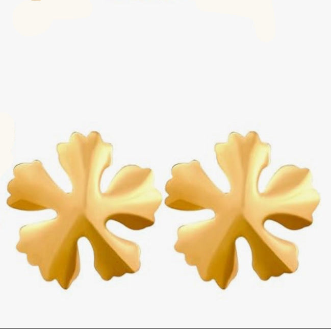 Gold Statement Earrings