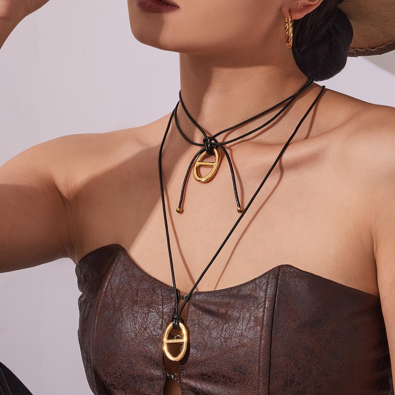 Designer Inspired Adjustable Necklace