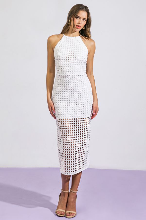 Lace Midi Dress