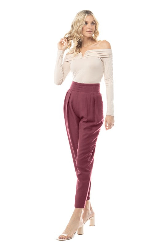 Waist Detail Trousers