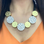 Two Color Round Turkish Necklace
