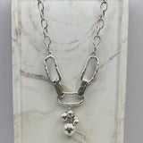 Silver Turkish Necklace With Hanging Balls