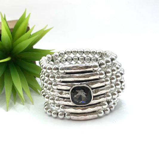 7 Layer Beads Turkish Bracelet Cuff