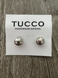 Tucco Ball Silver Earrings
