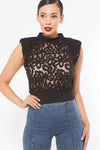 Crochet Fashion Crop Top (Pick Color)