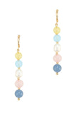 Beads & Pearl Earrings (Pick Color)