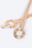 Double Metal Stretch Belt