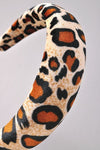 Leopard Padded Head Band