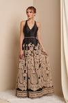 Organza Embroidery Formal Dress