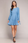 Tie Sleeve Dress