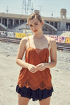 Lace Cami Caramel Top