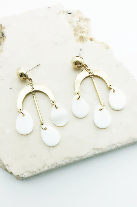 Teardrop Chandelier Earrings