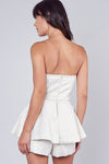 Tube Peplum Romper