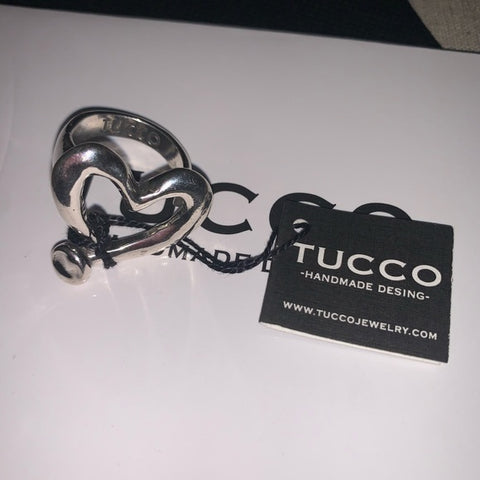 Tucco Silver Heart Ring