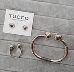 Tucco Two Balls Silver Bracelet