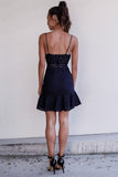 Lace Detail Short Dress