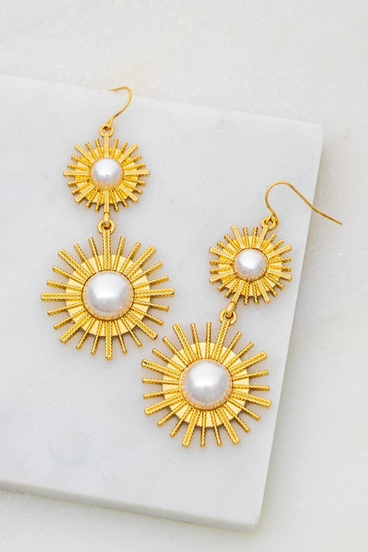 Double Starburst Earrings