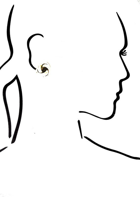 Intertwined Studs Earrings