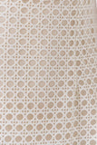 Check Puff Sleeve Short Dress