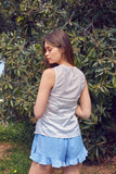 Front Wrap Detail Top
