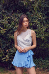 Front Wrap Detail Top