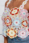 Eyelet Crochet Top