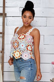 Eyelet Crochet Top